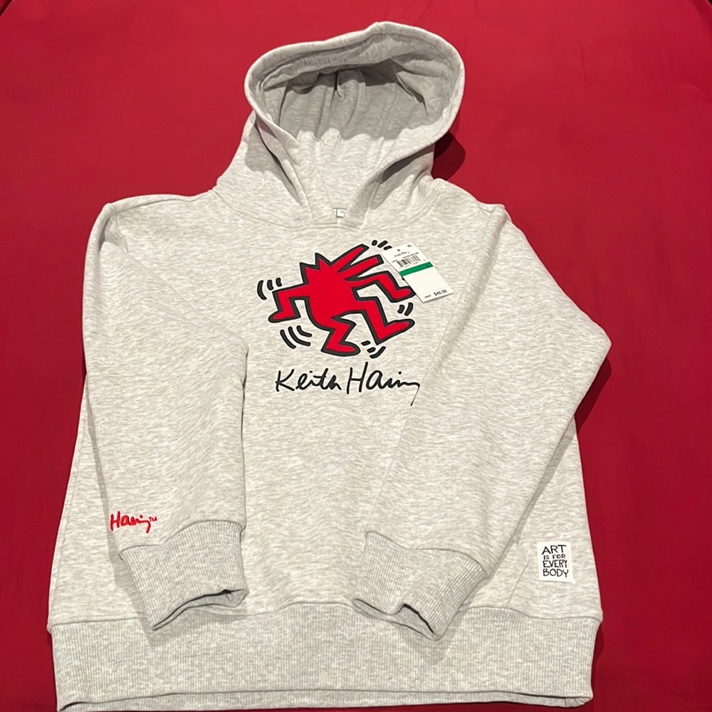 Keith Haring Dancing Hoodie- Boys